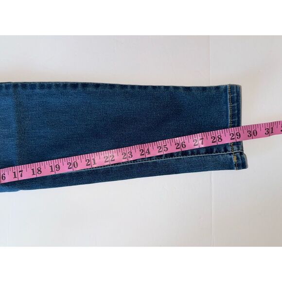 Curve Appeal Jeans High Rise Skinny Curve Creator Stretch Blue Shaping 4/27 - Picture 9 of 15